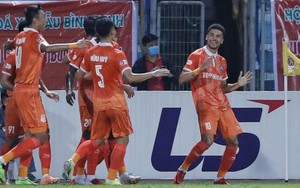 Video bàn thắng Hà Nội 0-1 Bình Định: Thầy Hàn ra mắt không như ý