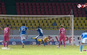 Video bàn thắng Than Quảng Ninh 1-0 Sài Gòn FC: Chiếm ngôi đầu bảng