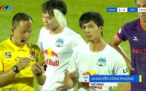 Công Phượng may mắn không bị phạt nguội