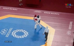 Võ sĩ Kim Tuyền vào tứ kết hạng 49kg nữ taekwondo