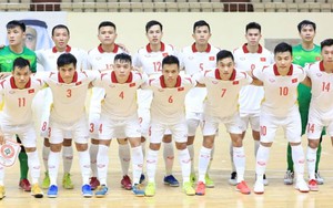 Đội tuyển futsal Việt Nam điều chỉnh kế hoạch tập trung