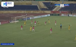 Video bàn thắng SLNA 1-0 Hà Tĩnh: Chiếm ngôi đầu bảng