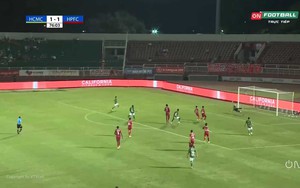 Video bàn thắng TPHCM 2-1 Hải Phòng: Vượt khó giành chiến thắng