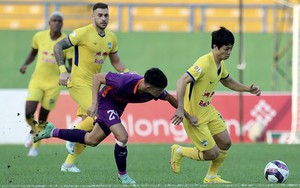 Video bàn thắng Bình Dương 1-1 HAGL: 4 trận không thắng