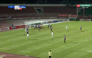 Video bàn thắng Sài Gòn 1-1 Hà Nội: Văn Quyết 'cứu thua' cho đội bóng Thủ đô