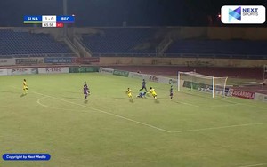 Video bàn thắng SLNA 3-0 Bình Dương: Cú đúp của Phan Văn Đức