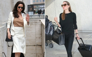 Bí quyết tạo nên phong cách thời trang dạo phố ‘chất’ như Angelina Jolie