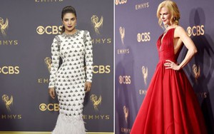 Thảm đỏ Lễ trao giải Emmy 2017 lấp lánh ánh kim và rực rỡ sắc màu