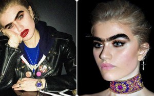 Cô người mẫu với cặp lông mày 'độc' thách thức chuẩn mực về cái đẹp