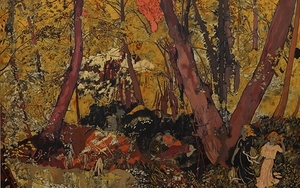 Tranh của 'bà tổ sơn mài' Việt Nam bán tiền tỷ