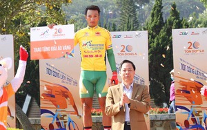 Nguyễn Thành Tâm lập kỷ lục thắng 6 chặng giải xe đạp HTV