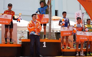 Tay đua từng giải nghệ về nhất chặng giải xe đạp HTV 2018