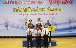 Những cuộc lật đổ ngoạn mục ở giải Vovinam toàn quốc 2018