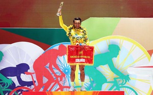 Nguyễn Thành Tâm mặc Áo vàng giải xe đạp lớn nhất Việt Nam