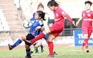 Mưa gôn ở giải nữ VĐQG – Cúp Thái Sơn Bắc 2018