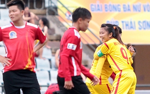 ĐKVĐ thắng đậm ở giải nữ VĐQG – Cúp Thái Sơn Bắc 2018