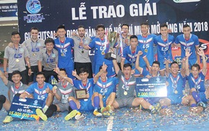 Thái Sơn Nam Quận 8 vô địch giải futsal TP.HCM 2018