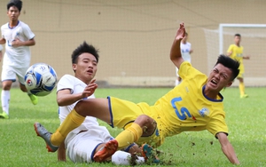 Đua tranh kịch tính, SLNA giành vé vào bán kết VCK U15 quốc gia