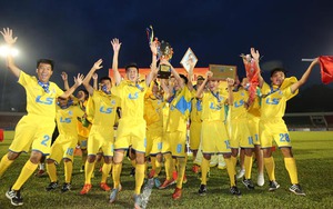 SLNA vô địch U15 quốc gia sau 16 năm chờ đợi