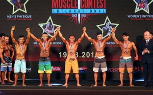 Hoa hậu Lan Khuê chấm giải thể hình lớn nhất thế giới ở Việt Nam