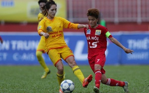 Hà Nội rơi lệ ở giải BĐ nữ VĐQG - Cúp Thái Sơn Bắc 2018