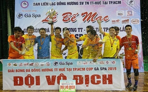 Nhà thi đấu Lãnh Binh Thăng 'chấn động' bởi cầu thủ Huế