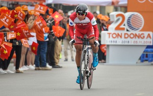 Tay đua Pháp thắng chặng đầu giải xe đạp lớn nhất Việt Nam