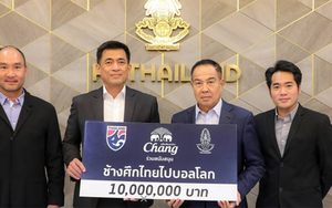 Thái Lan nhận tài trợ khủng cho mục tiêu World Cup