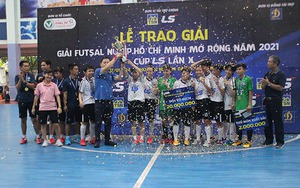 Thái Sơn Nam Quận 8 vô địch giải futsal TP.HCM mở rộng