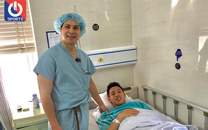 Hùng Dũng phẫu thuật thành công, có thể trở lại sau 6 tháng