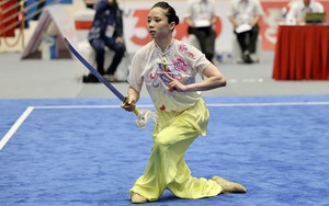 'Hotgirl' Wushu Dương Thuý Vi tự tặng quà sinh nhật bằng HCV