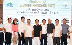 220 tay golf tranh tài giải golf kỷ niệm 132 năm ngày sinh Chủ tịch Hồ Chí Minh