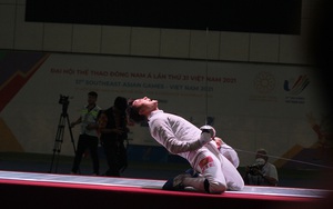 'Hotboy' Vũ Thành An xúc động khi giành HCV SEA Games