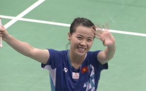 'Hotgirl' Thuỳ Linh làm bùng nổ giải cầu lông Vietnam Open