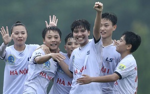 Hà Nội 1 gây áp lực mạnh mẽ lên TP.HCM 1 ở giải bóng đá nữ VĐQG