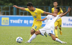 Thắng đậm HAGL, SLNA vào bán kết giải U15 quốc gia Cúp Thái Sơn Bắc 2017