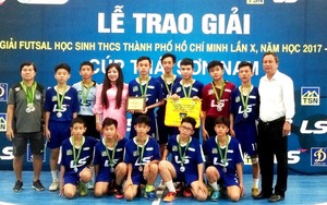 Trường Năng khiếu TDTT Quận 1 vô địch futsal TP.HCM