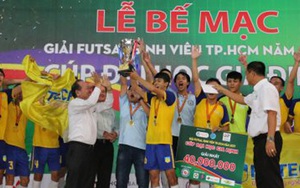 Đại học Hutech vô địch giải futsal sinh viên TP.HCM 2017