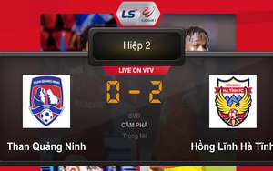 Quảng Ninh 0-2 Hà Tĩnh: Rợn người với tình huống Hải Huy gãy chân