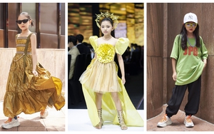 Vẻ cá tính đáng yêu của 'mẫu nhí' Cát Tường