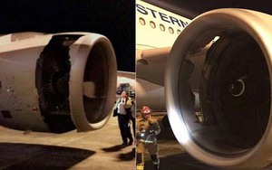 CẬN CẢNH lỗ hổng toang hoác buộc máy bay Airbus Trung Quốc hạ cánh khẩn cấp