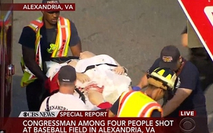 Tay súng xả 100 phát đạn vào buổi tập bóng chày có các nghị sĩ Mỹ