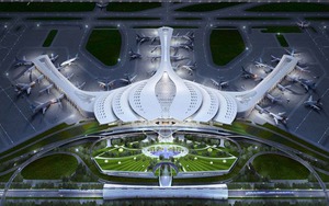 VIDEO: Nhà ga sân bay Long Thành sẽ mang hình bông sen cách điệu