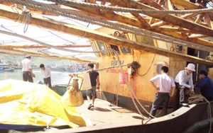 Công ty đóng tàu và ngư dân thống nhất phương án xử lý tàu vỏ thép hư hỏng tại Bình Định