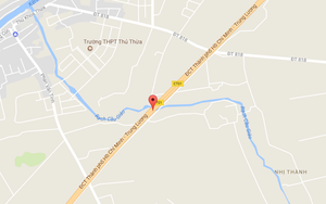 Xe khách 50 chỗ lao vào xe nổ lốp, 7 người thương vong