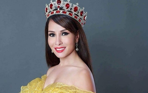 Nhan sắc gốc Việt Lưu Hoàng Trâm đăng quang 'Mrs Universe 2017'