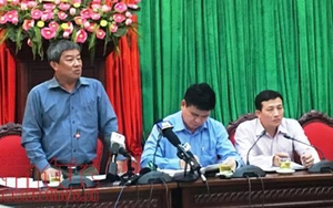 Phó Giám đốc Sở NN&PTNT Hà Nội lý giải phát ngôn 'đê vỡ trong kế hoạch'