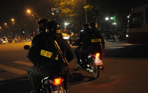 Từ hôm nay, cảnh sát hình sự, cảnh sát cơ động Hà Nội ra quân tổng kiểm tra hành chính ban đêm