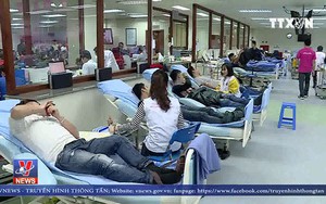 Nhiều người tình nguyện hiến máu trước nguy cơ cạn kiệt nhóm máu O
