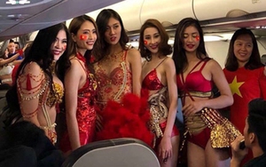 Xử phạt Vietjet Air vụ người mẫu mặc phản cảm trên chuyến bay đón cầu thủ U23 Việt Nam
